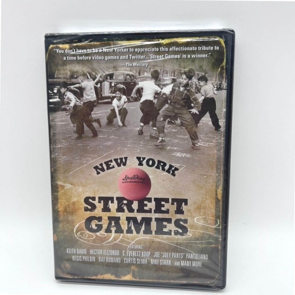 New York Street Games DVD 2011 PBS Documentary Ray Romano Regis Philbin NEW